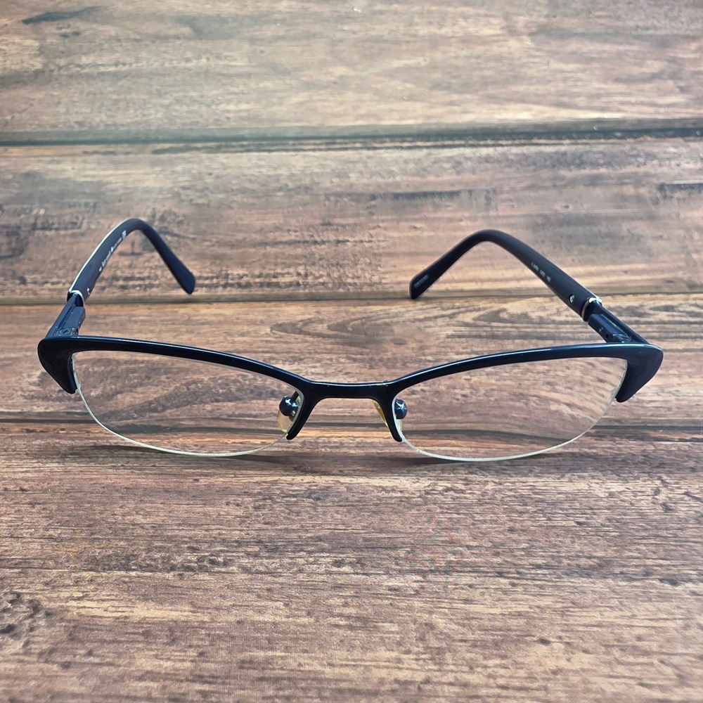 Kate Spade A_MIRA 0X51 Navy Blue Striped Cat Eye Eyeglass 
48-17-140 FRAMES ONLY